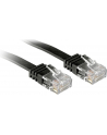 Lindy 47521 Kabel sieciowy (skrętka) RJ45 Cat.6 U/UTP, płaski, Czarny - 1m - nr 10