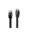 Lindy 47521 Kabel sieciowy (skrętka) RJ45 Cat.6 U/UTP, płaski, Czarny - 1m - nr 16