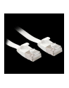 Lindy 47540 Kabel sieciowy (skrętka) RJ45 Cat.6a U/FTP, płaski, Biały - 0,3m - nr 5