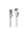 Lindy 47542 Kabel sieciowy (skrętka) RJ45 Cat.6a U/FTP, płaski, Biały - 2m - nr 11