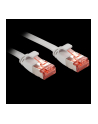 Lindy 47550 Kabel sieciowy (skrętka) RJ45 Cat.6 U/FTP, płaski, Szary - 0,3m - nr 5