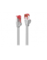 Lindy 47550 Kabel sieciowy (skrętka) RJ45 Cat.6 U/FTP, płaski, Szary - 0,3m - nr 9