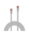 Lindy 47551 Kabel sieciowy (skrętka) RJ45 Cat.6 U/FTP, płaski, Szary - 1m - nr 10