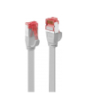Lindy 47552 Kabel sieciowy (skrętka) RJ45 Cat.6 U/FTP, płaski, Szary - 2m - nr 9
