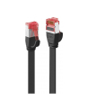 Lindy 47574 Kabel sieciowy (skrętka) RJ45 Cat.6 U/FTP, płaski, Czarny - 5m - nr 9