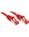 Lindy 47736 Kabel sieciowy (skrętka) Cat.6 S/FTP, czerwony - 5m - nr 4