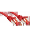 Lindy 47736 Kabel sieciowy (skrętka) Cat.6 S/FTP, czerwony - 5m - nr 5