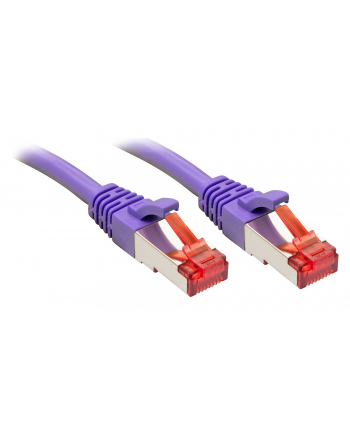 Lindy 47827 Kabel sieciowy (skrętka) Cat.6 S/FTP, fioletowy - 7,5m