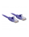 Lindy 48126 Kabel sieciowy (skrętka) RJ45 CAT6 U/UTP, fioletowy - 7,5m - nr 1