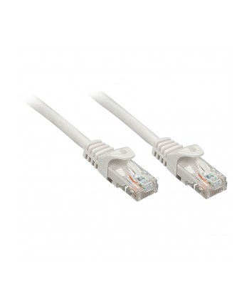 Lindy 48162 Kabel sieciowy (skrętka) Cat.6 U/UTP, szary - 1m nr 1