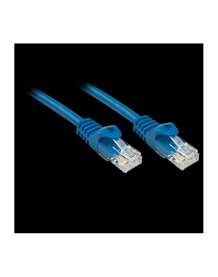 Lindy 48174 Kabel sieciowy (skrętka) RJ45 Cat.6 U/UTP, niebieski - 3m główny