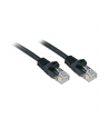 Lindy 48192 Kabel sieciowy (skrętka) RJ45 Cat.6 U/UTP, czarny - 1m - nr 1