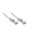 Lindy 48342 Kabel sieciowy (skrętka) RJ45 Cat.5e F/UTP, szary - 1m - nr 1