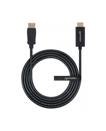 MANHATTAN MANHATTAN KABEL  DISPLAYPORT - HDMI 1.8M CZARNY (152679)  (152679)