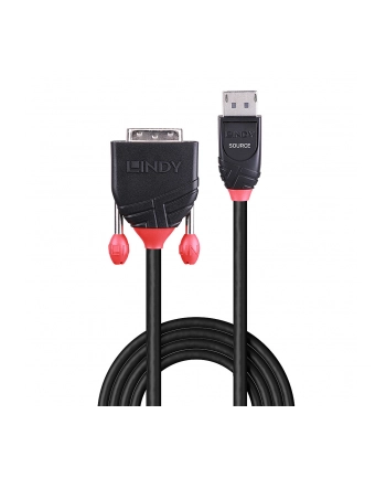 Lindy 41490 kabel DisplayPort - DVI-D - 1m