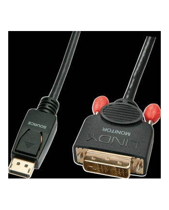 Lindy 41490 kabel DisplayPort - DVI-D - 1m