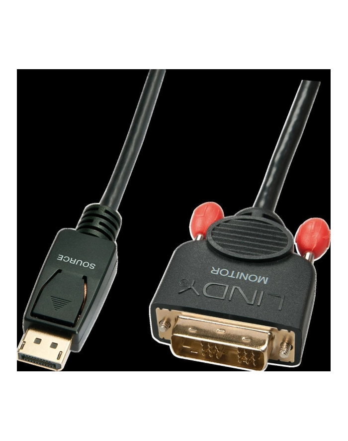 Lindy 41490 kabel DisplayPort - DVI-D - 1m główny