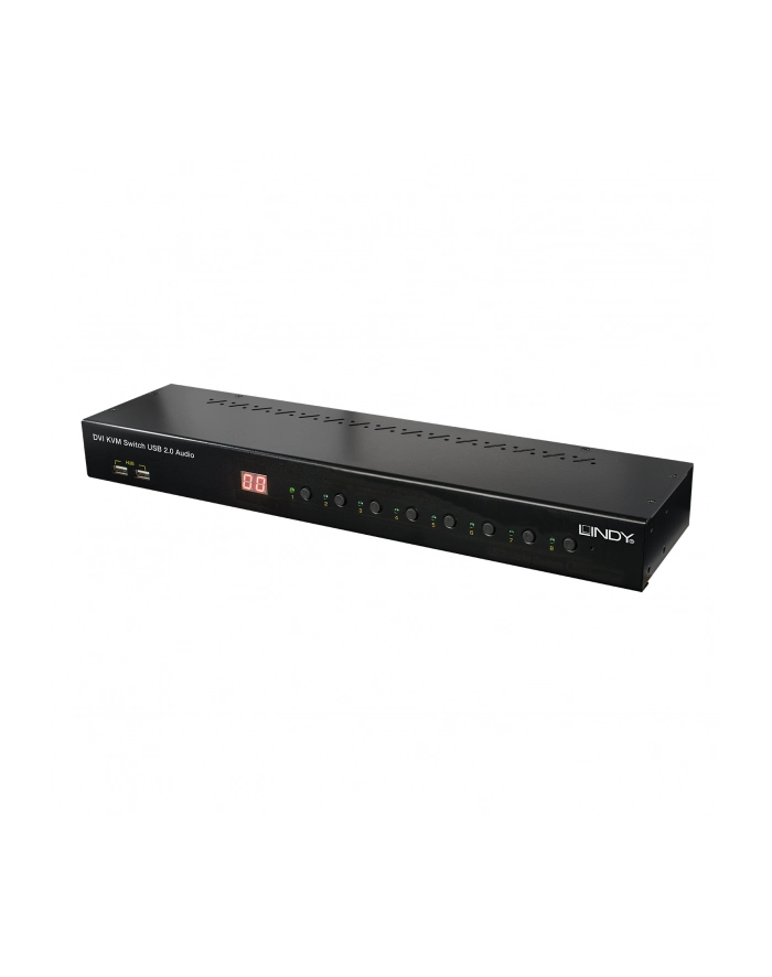 Lindy 39317 Przełącznik Kvm 8X Dvi Usb 2.0 & Audio (Ly39317) główny