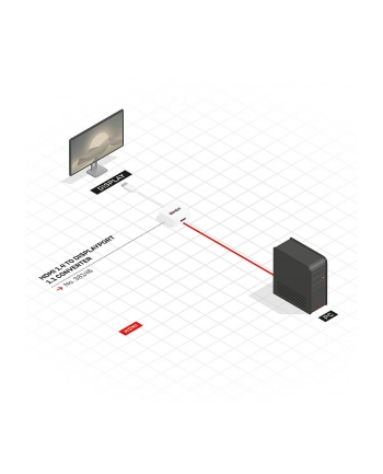 Lindy Konwerter Hdmi Na Displayport (38146) nr 2