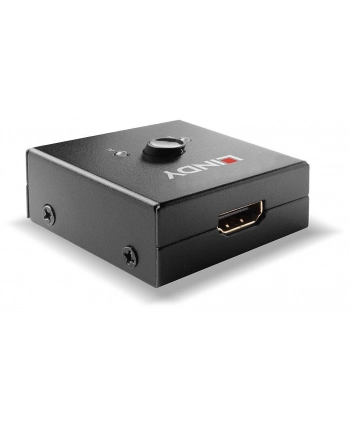 Lindy 38336 Switch (przełącznik) dwukierunkowy 2-portowy HDMI (1xOUT - 2xIN) 4K Ultra HD nr 2