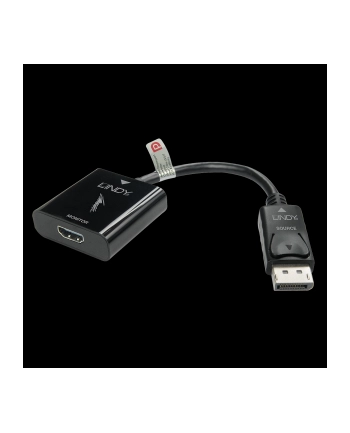 Lindy Aktywna przejściówka Display Port 1.2 na HDMI 4K UHD (LY41068) nr 2