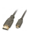 Lindy 41350 cyfrowy (typu D) micro HDMI - (typu A) HDMI - 0,5m - nr 2