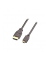 Lindy 41350 cyfrowy (typu D) micro HDMI - (typu A) HDMI - 0,5m - nr 5