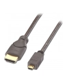 Lindy 41350 cyfrowy (typu D) micro HDMI - (typu A) HDMI - 0,5m - nr 6