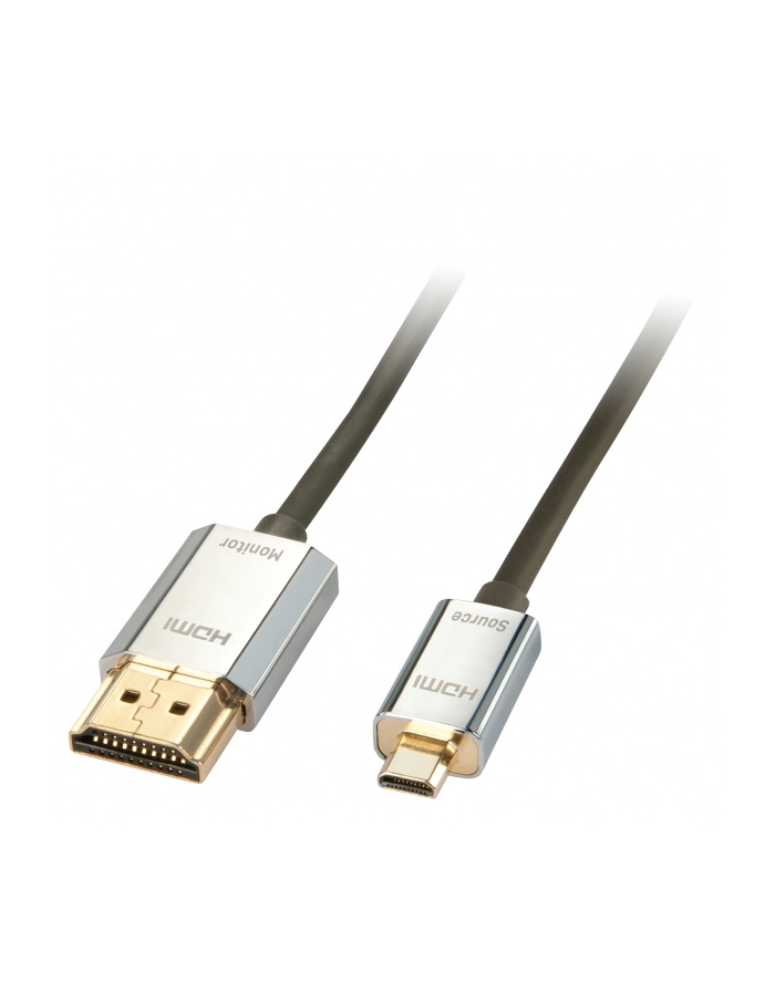Lindy Cromo Slim Kabel HDMI-micro HDMI High Speed z Ethernet-3m (LY41678) główny