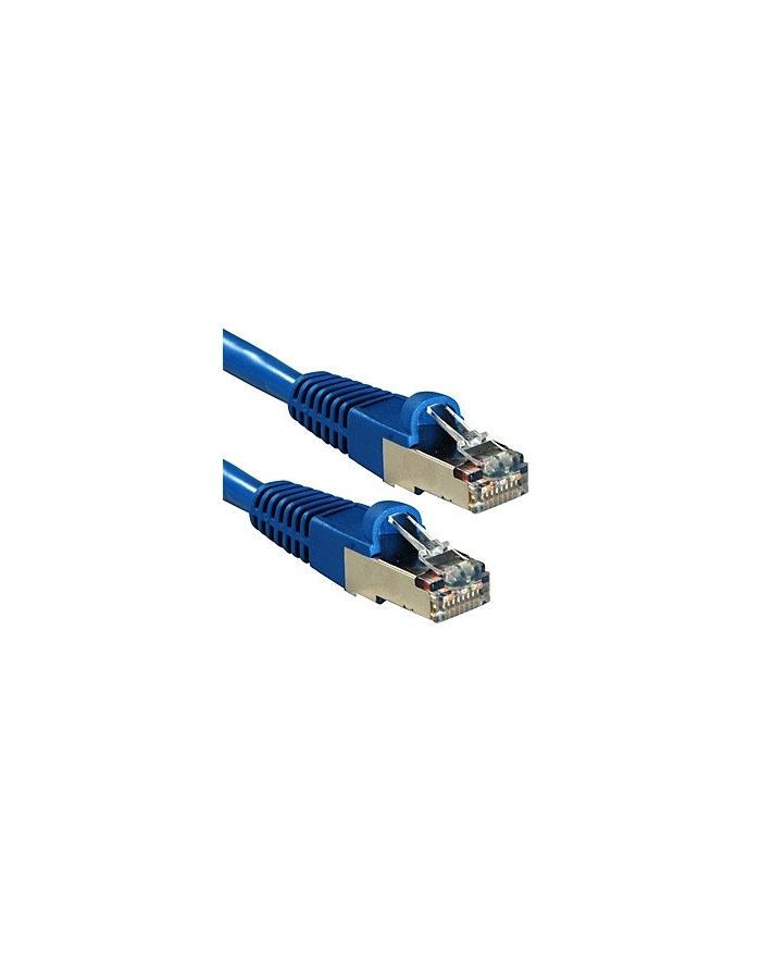 Lindy 47156 Kabel sieciowy (skrętka) RJ45 Cat.6a S/FTP LS0H, Niebieski - 30m główny