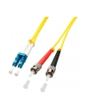 Lindy 47461 Kabel optyczny (światłowód) LC - ST OS2 jednomodowy, żółty - 2m - nr 4