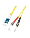 Lindy 47462 Kabel optyczny (światłowód) LC - ST OS2 jednomodowy, żółty - 3m - nr 5