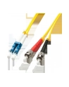 Lindy 47462 Kabel optyczny (światłowód) LC - ST OS2 jednomodowy, żółty - 3m - nr 6
