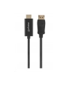 Kabel Manhattan DisplayPort - HDMI 1m czarny (152662) - nr 17