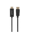 Kabel Manhattan DisplayPort - HDMI 1m czarny (152662) - nr 22