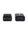 Manhattan Kabel Manhattan MANHATTAN Kabel DisplayPort na HDMI, 1.8m, černý (153201) - nr 1