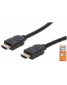 Manhattan Kabel Manhattan MANHATTAN Kabel HDMI Premium High Speed + Ethernet, 1.8m, černý (355346) - nr 13