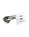 Lindy 60220 Moduł ścienny VGA/HDMI/USB 3.5mm jack stereo (ly60220) - nr 1