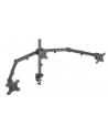 Manhattan 461658 uchwyt do monitora 68,6 cm (27'') Zacisk Czarny - nr 15