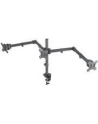 Manhattan 461658 uchwyt do monitora 68,6 cm (27'') Zacisk Czarny - nr 27