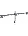 Manhattan 461658 uchwyt do monitora 68,6 cm (27'') Zacisk Czarny - nr 28