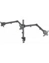 Manhattan 461658 uchwyt do monitora 68,6 cm (27'') Zacisk Czarny - nr 38
