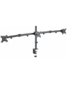 Manhattan 461658 uchwyt do monitora 68,6 cm (27'') Zacisk Czarny - nr 3