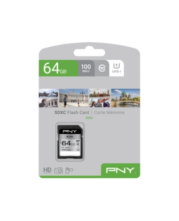 Karta PNY Technologies SDXC Elite 64GB UHS-I (P-SD64GU1100EL-GE) nr 2