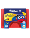 Pelikan Kredki Świecowe Wodoodporne Okrągłe - 8 Kolorów (723148) - nr 1