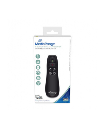 MediaRange wskaźnik laserowy 5-Button Wireless Presenter (MROS220)