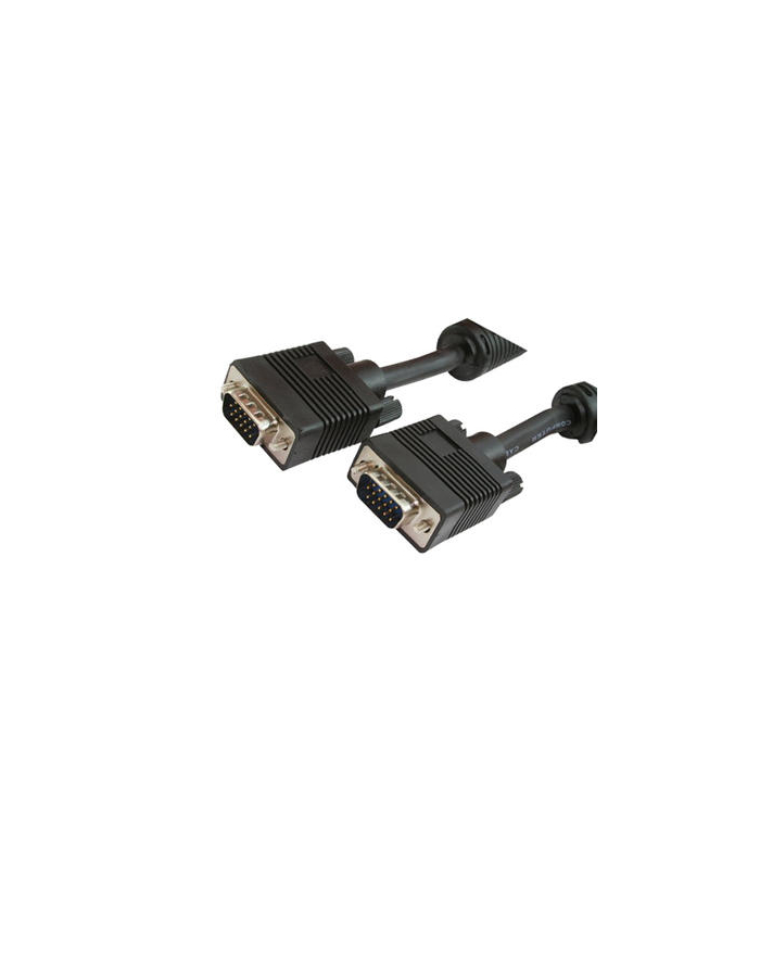 MediaRange VGA-Kabel MediaRange Anschl. HD 15pin St/St 25.0m schwarz (MRCS126) główny