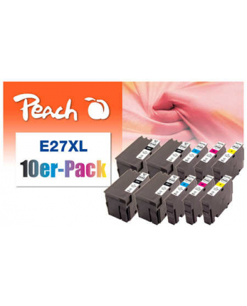 Peach Combi-Pack E27XL - Kartridż z tuszem Czarny (PI200468)