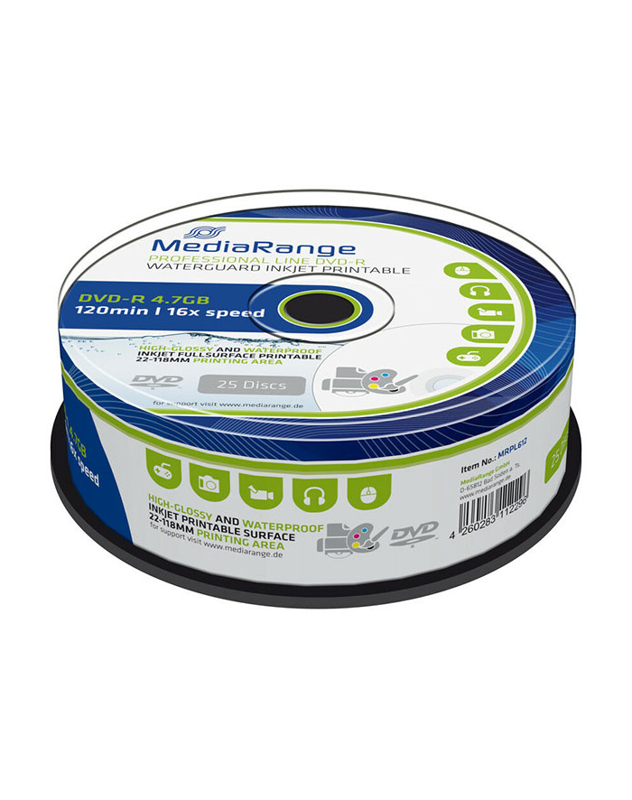 MediaRange DVD-R 4,7 GB (MRPL612) główny