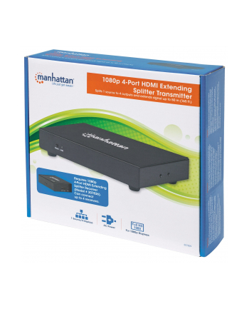 Manhattan 1080p 4-Port HDMI Extending Splitter Transmitter (207829)